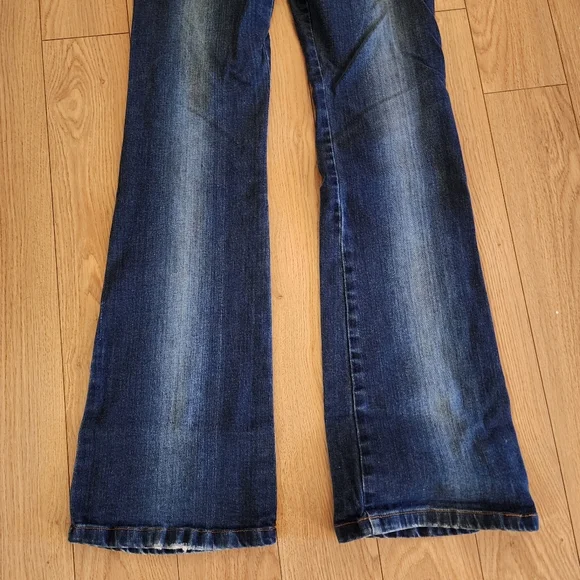 Vintage Guess Flare Jeans-27 - Picture 8 of 13